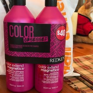 REDKEN color obsessed shampoo and conditioner